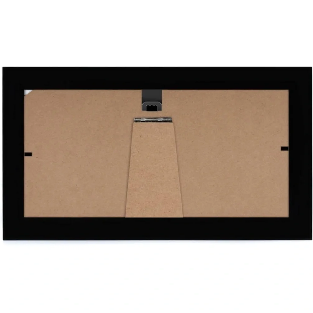 Business License Frame in Black with Shatter-Resistant Glass, [5x10] New